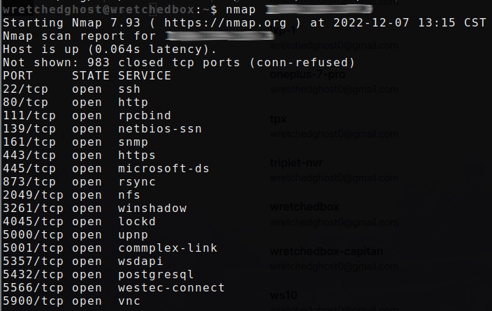 nmap