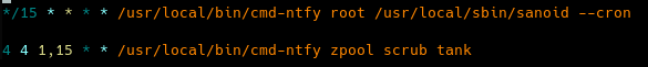 crontab